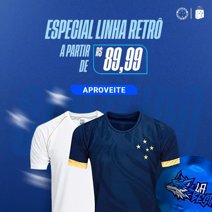 Especial Linha Retrô a partir de R$ 89,99